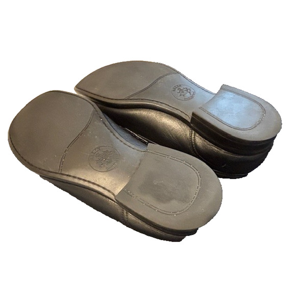 BALLY Colmar Leather mens loafers 9.5E Black Very Nice Condition - Picture 8 of 11